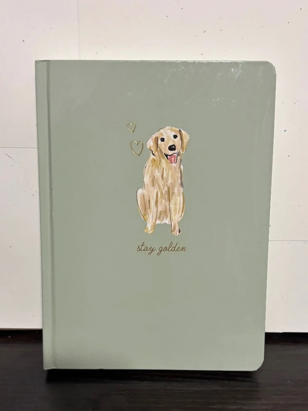 Stay Golden Dog Journal